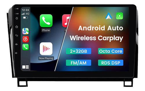 Android 11 Car Radio Estéreo Para Toyota Tundra Sequoia, Bio