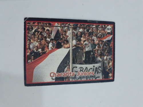 Figurita Clausura 2002 Num 369 Hinchada Chacarita A Pegar