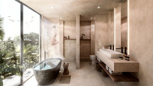 Departamento En Venta En Tulum, Quintana Roo, Aflora, 3 Recamaras Luxury