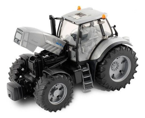 Tractor Lamborghini R8.270 Dcr Escala 1:16 Bruder 3084 Color Gris