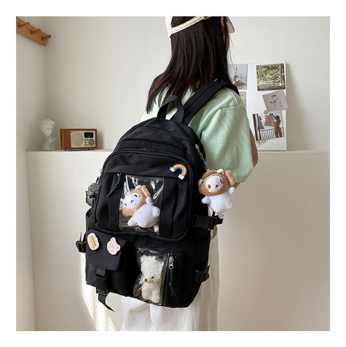 Schoolbag Girls Large Capacity High Color Value Shoulder Bag