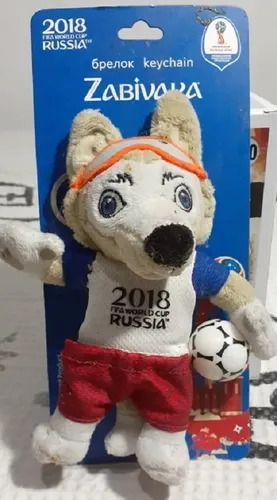 FIFA World Cup Russia 2018 フィギュア Boneco Mascote Fifa World Cup Russia 2018 - Zabivaka Oficial