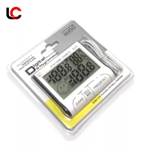 Termometro Higrometro Digital Dc103 Sonda - Termohigrometro!