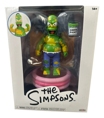 The Simpsons Homero Furioso Papá Enojado Figura De Colección