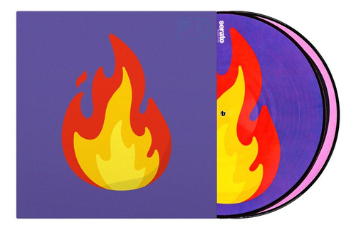 Time Code Serato 12'' Emoji Series Flame/record