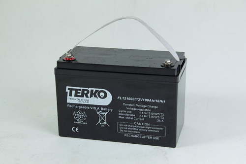Batería Solar Estacionaria Terko 12 Volt 100ah