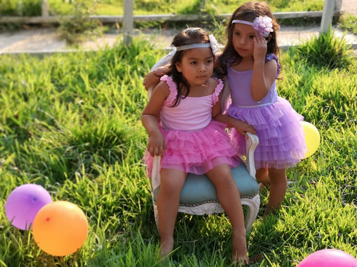 Vestido De Niñas De Algodón. Se Envía A Nivel Nacional. 