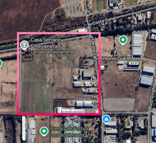 Terreno 9,4 Hectareas - Barrio Los Boulevares