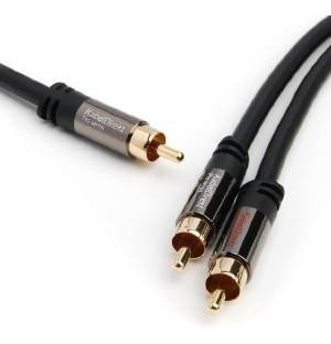 Kabeldirekt (15 Pies) 1 X Rca Macho A 2 X Rca Macho Subwoofe