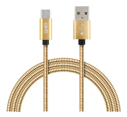 Ghia Usb A - Microusb B, 1m Cable Usb 2.0 Micro-usb B Oro