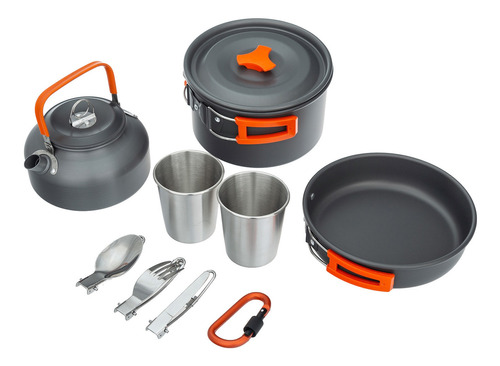 Juego De Utensilios De Cocina Para Camping, Ligero, Portátil