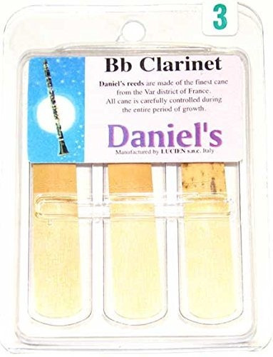 Daniel 's Bb Clarinete Reed 3-pack