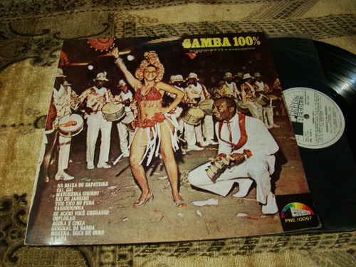 Simonetti E Orquestra Samba 100% Promo 1975 Arg Vinilo