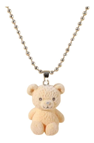 Collar Oso Osito Teddy Bear Cream Kawaii Animal Pet