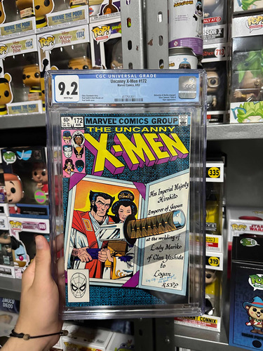 Cómic Marvel Uncanny X-men 172 Cgc 9.2 Cómic Graduado