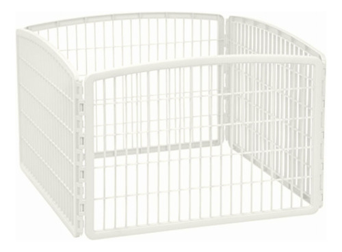 Iris 4-panel Without Door Plastic Pet Playpen