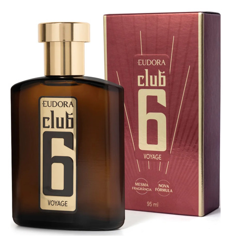 Club 6 Voyage Deo Colônia Masculino 95ml 