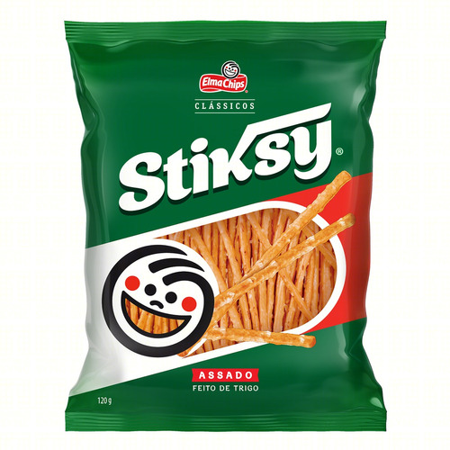 Salgadinho de Trigo Elma Chips Stiksy Clássicos Pacote 120g