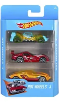 Comprar Hot Wheels Pack 3 Autos En Caja Original Mattel