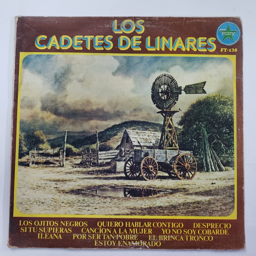 Los Cadetes De Linares Los Ojitos Negros Lp
