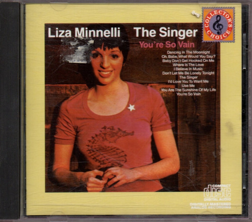 Cd Liza Minnelli The Singer