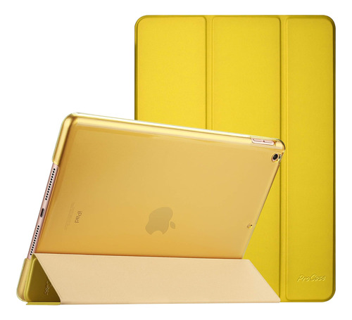 Procase Funda P/ iPad De 10.2 9.ª Gen iPad 8.ª Gen Amarillo