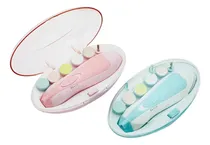 Comprar Torno Lima Uñas Bebe Cortador Eléctrico Con Luz Set Manicura