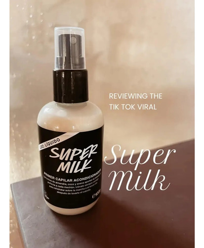 Prebase Acondicionadora Para El Cabello Super Milk,100 Ml*1