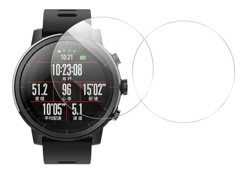 Kit 2 Película Protetora Amazfit Stratos Pace 2 / 2s  