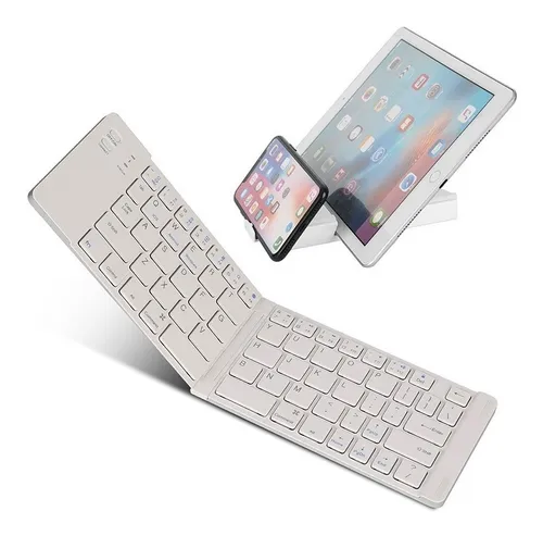 Mini Teclado Inalambrico Plegable Portatil, Bluetooth