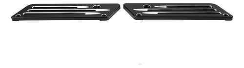 1 Par De Fundas De Aluminio Cnc Para Alforjas De Moto