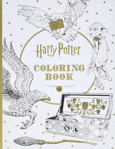 Libro De Colorear De Harry Potter - Wizarding World