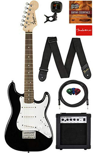 Kit De Guitarra Eléctrica Fender Squier Mini Para Niños Con 