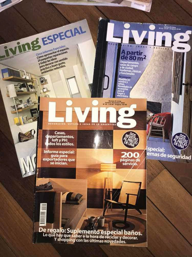 Revista Living Lote 11 Ejemplares