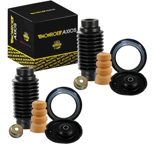 Kit 2 Coxim Batente Amortecedor Dianteiro C3 Aircross  Axios