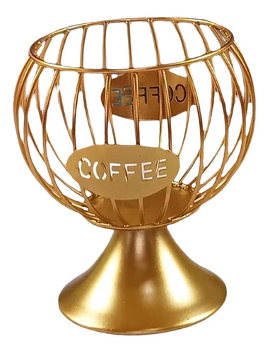 Organizador De La Cesta Del Café Expreso De La S Oro