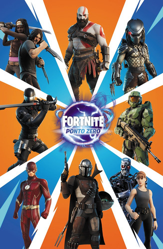 Superpôster Playstation - Fortnite Ponto Zero, De Editora Europa. Editorial Europa, Capa Mole, Edição 2021-03-01 00:00:00 Em Português
