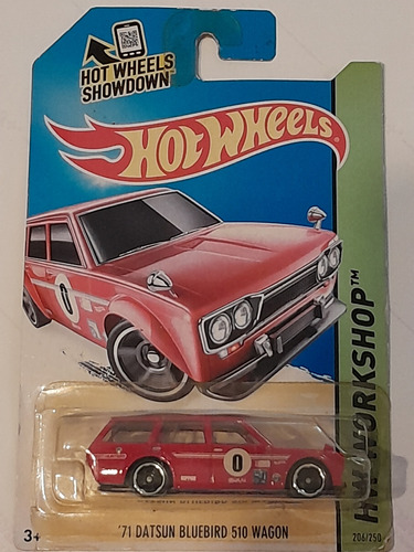 Hot Wheels | 2013 | '71 Datsun Bluebird 510 Wagon Roja  0 