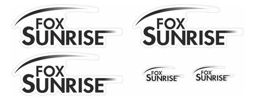 Adesivo Volkswagen Fox Sunrise 2010 Kit Completo Fs001