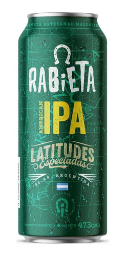 Cerveza Artesanal Rabieta American Ipa 473 Ml - Fullescabio