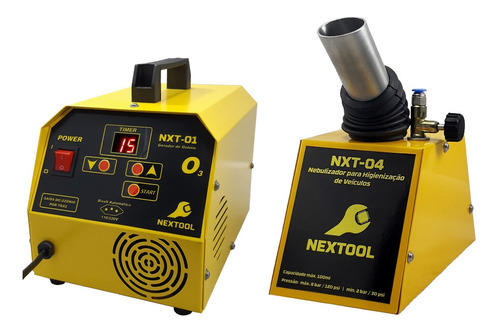 Gerador De Ozônio Nxt-01 + Nebulizador Nxt-04 Nextool