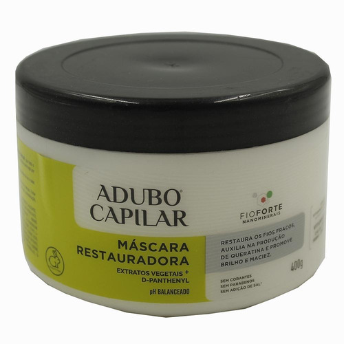 Máscara Restauradora Adubo Capilar Biohair 400g