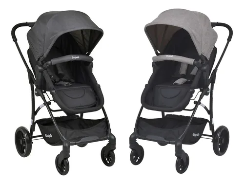 Carrinho De Passeio At 15kg Reclin vel Convert Burigotto Cor