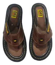 Comprar Chinelas Ojotas Cat Caterpillar Cuero