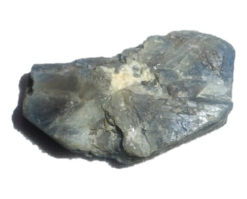 Mineral De Colección Corindón Azul Variedad Zafiro En Bruto
