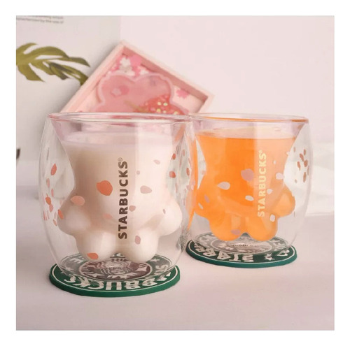 Ci Starbucks - Cristal Vaso For Gato