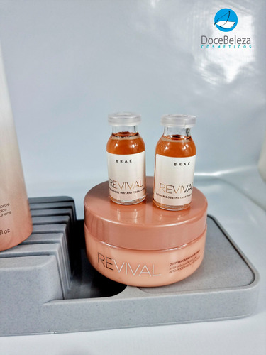 Braé Revival Shampoo 250ml+ Cond 250ml + Másc 200g