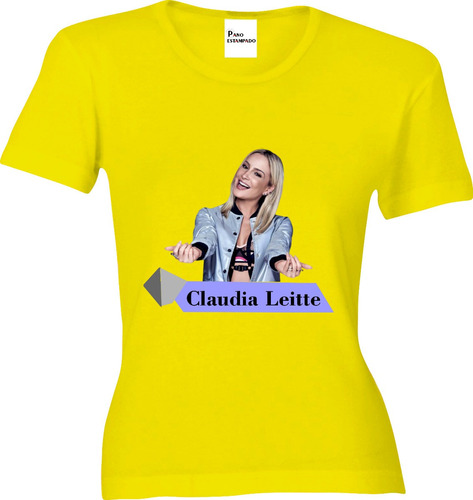 Camiseta, Baby Look, Regata, Cropped Claudia Leitte