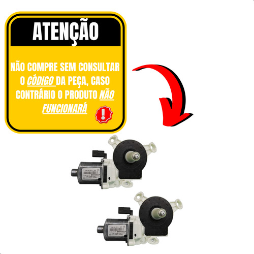 Kit 2 Motores Vidro Bosch Le Vw Gol G5 G6 G7 G8 2008 A 2023