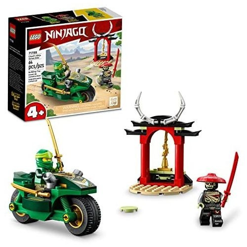 Lego Ninjago Lloyds Ninja Street Bike 71788, Juguete Para Mo